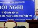 Bình Phước - FPT bàn về chương trình hợp tác chuyển đổi số