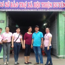 Thiện nguyện nhóm Hoa Sen Hồng tại cơ sở bảo trợ  Thiện DuyênHCM & từ thiện NGỌC QUÝ TDM BD