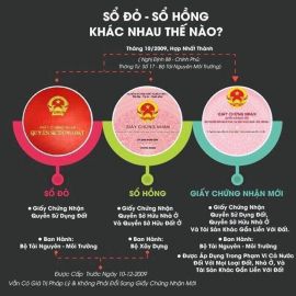 Thế nào là sổ hồng sổ đỏ