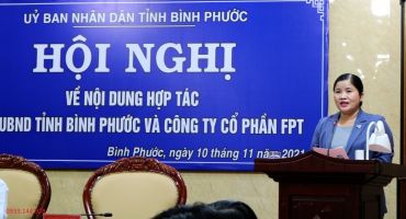 Bình Phước - FPT bàn về chương trình hợp tác chuyển đổi số